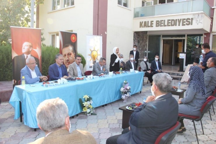 AK Parti heyetinden 3 ilçede toplantı