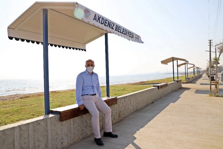 Gültak, Karaduvar’daki sahil düzenleme çalışmalarını inceledi