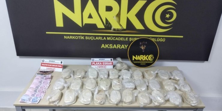 Aksaray’da uyuşturucu tacirlerine büyük darbe