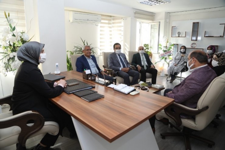 Başkan Güder’den hayırlı olsun ziyareti