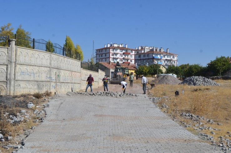 Bünyan Belediyesi ekipleri Cumhuriyet Mahallesi’nde