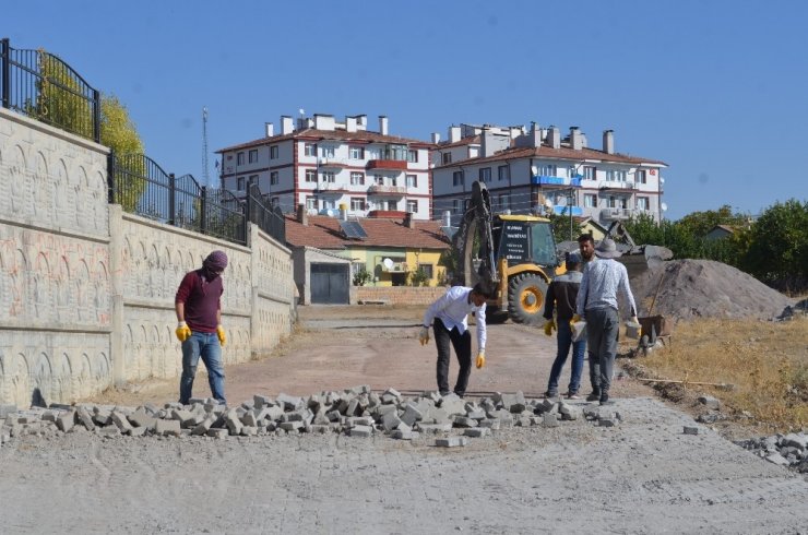 Bünyan Belediyesi ekipleri Cumhuriyet Mahallesi’nde