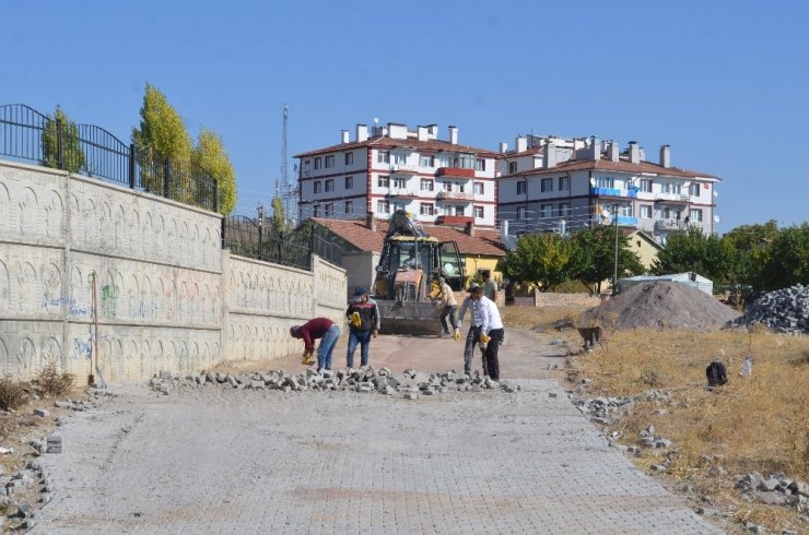 Bünyan Belediyesi ekipleri Cumhuriyet Mahallesi’nde