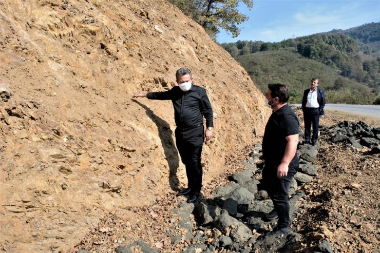 Başkan Koloğlu çalışmaları yerinde inceledi