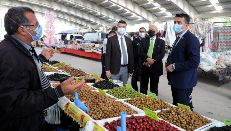 Afyonkarahisar’daki pazar yerlerinde sıkı denetim