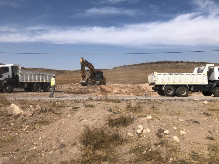 Epçe mahallesinde basınçlı sulama sistemi tamamlandı