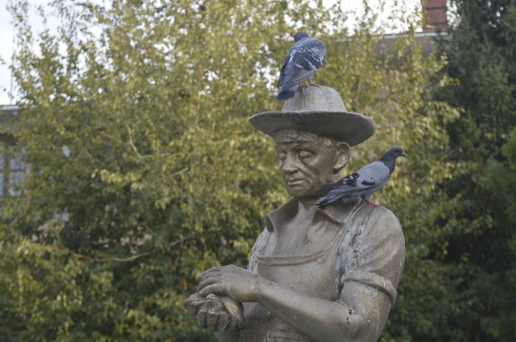 Kuşlar yemlerinden, satıcılar ekmeğinden oldu