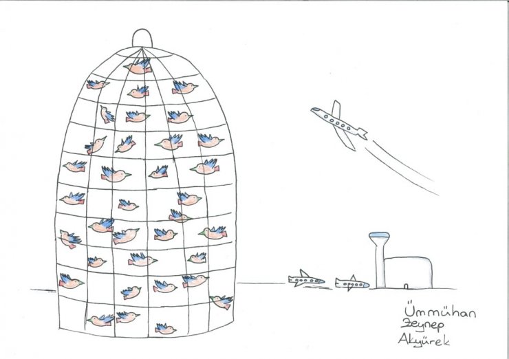 Karikatürde Nilüfer’e birincilik getirdi