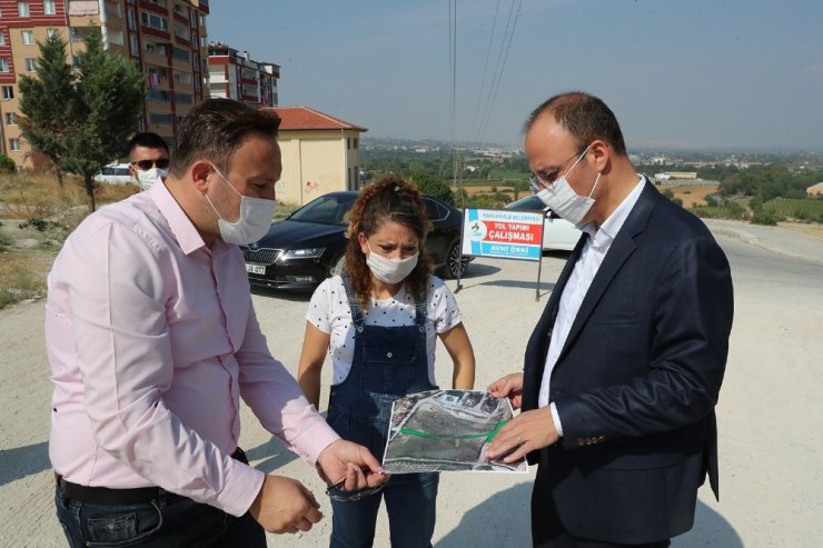 5 bin 500 metrekare alan kilit parke taş ile döşendi