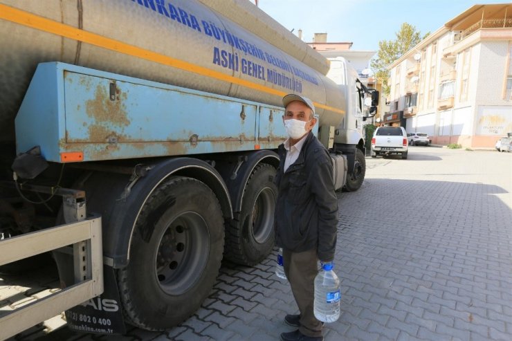 Polatlı için su mesaisi 7/24 devam ediyor