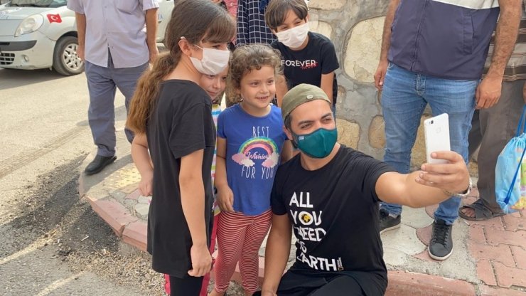 Yusuf Güney’den yangın mağdurlarına moral ziyareti