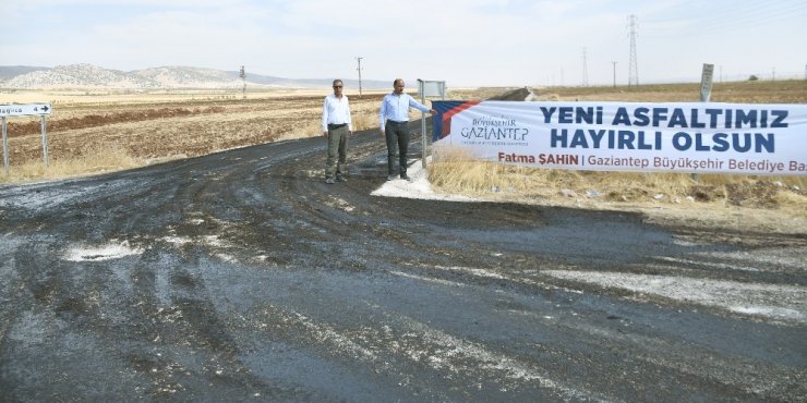 Mahallelinin 9 yıllık yol özlemi bitti