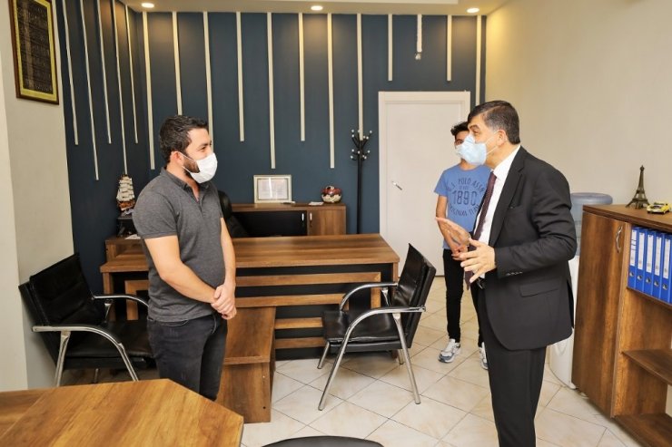 Başkan Fadıloğlu’ndan Esnaf Ziyareti