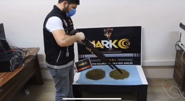İnegöl’de 1 kilo bonzai ele geçirildi