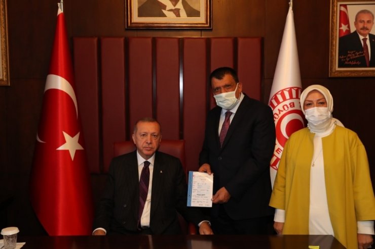 Cumhurbaşkanı Erdoğan, Gürkan ve Çalık’ı kabul etti