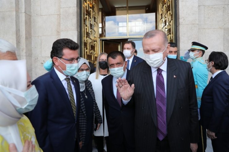 Cumhurbaşkanı Erdoğan, Gürkan ve Çalık’ı kabul etti