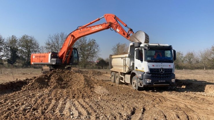 Düzce’de alternatif yollar açılıyor