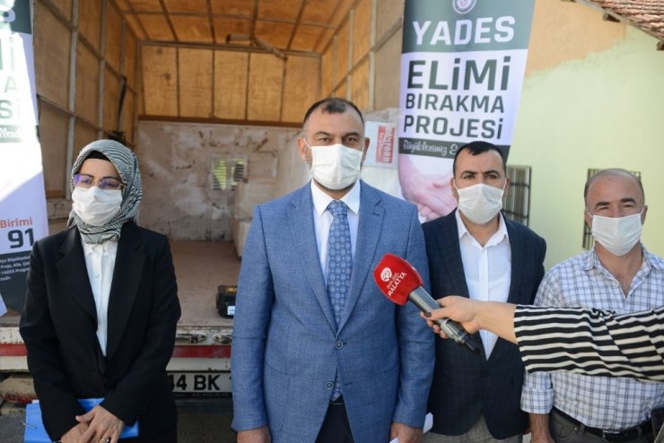 Malatya’da yaşlılar için "Elimi Bırakma" projesi
