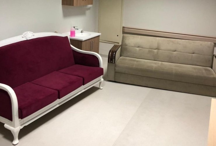 Sağlıkçılara koltuk jesti