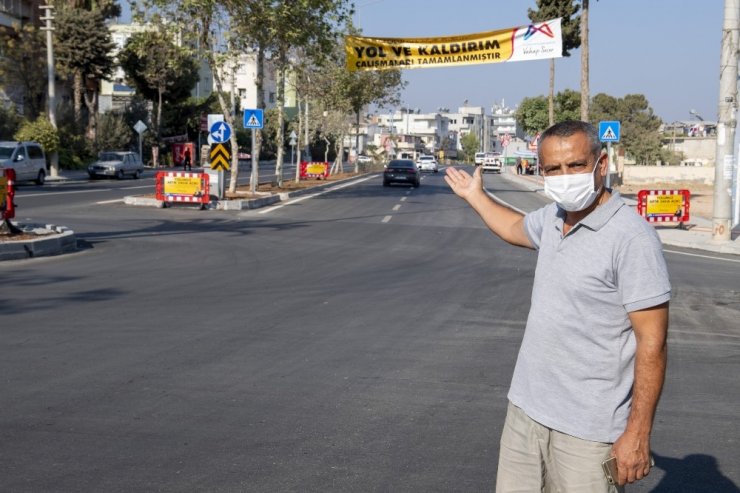 Rıfat Uslu Caddesi duble yol olarak hizmete açıldı