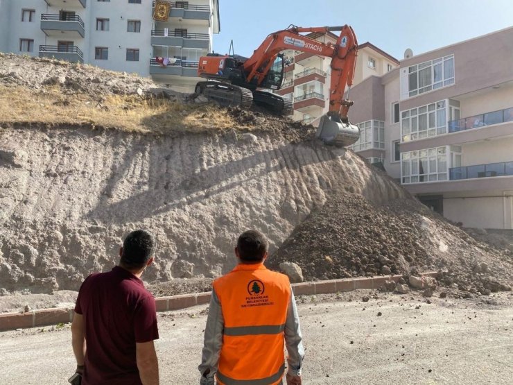 Pursaklar’da eğimli arazilerde peyzaj ve çevre düzenlemesi