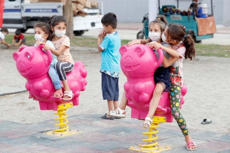 Çok amaçlı Sarıhamzalı parkı açıldı