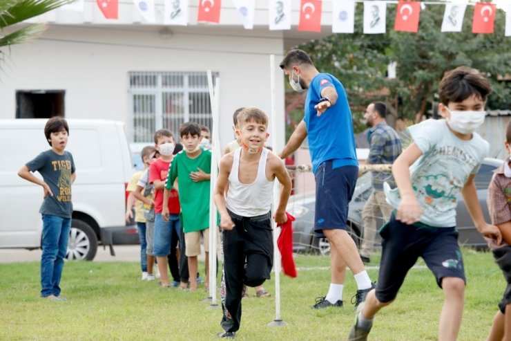 Çok amaçlı Sarıhamzalı parkı açıldı