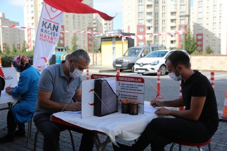 Başakşehir’de kan bağışı kampanyası