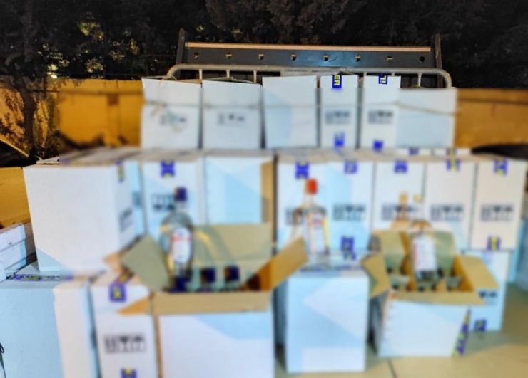 Tuzla’da sahte alkol operasyonu
