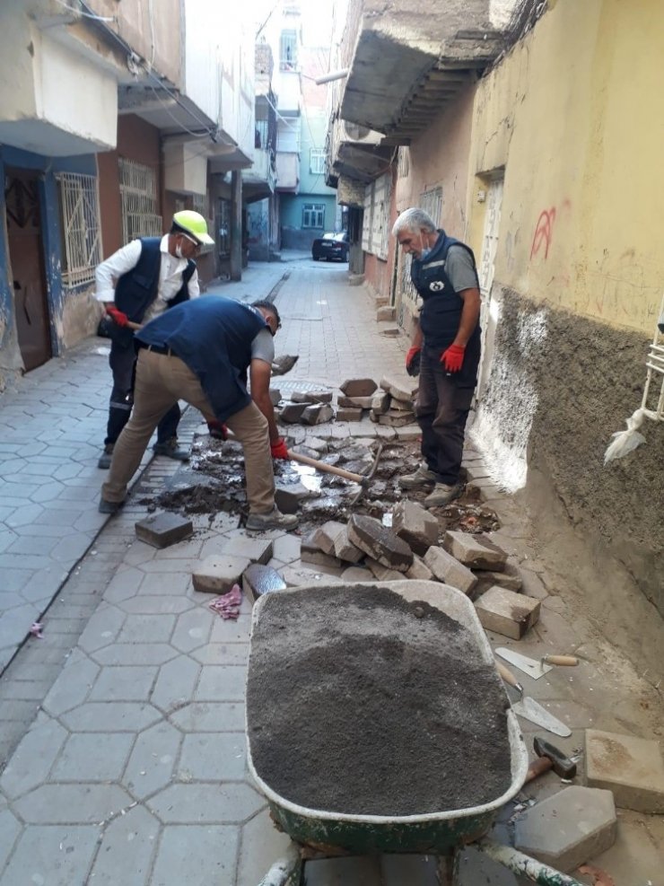 Bağlar’ın cadde ve sokakları kışa hazırlanıyor