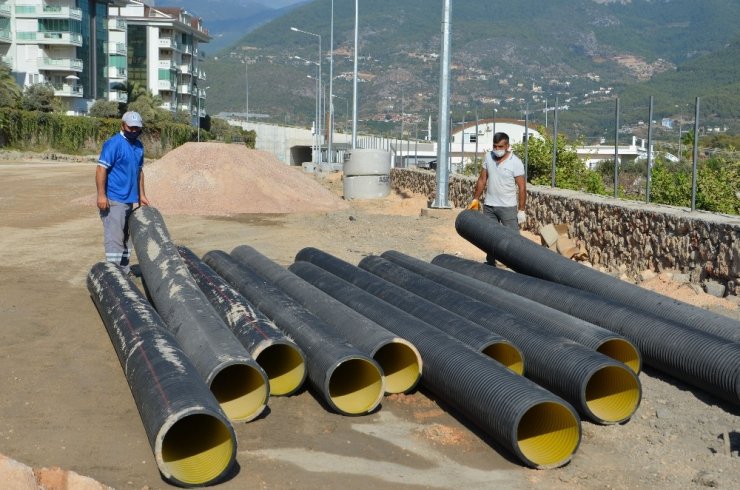 Büyükşehirden Alanya Oba Çarşamba’ya kanalizasyon