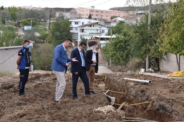 Çan’da alt ve üst yapı çalışmaları tamamlanıyor