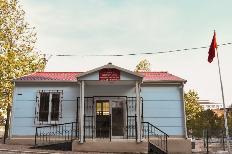 Başkan Bozkurt, muhtarlık binası sözünü tuttu