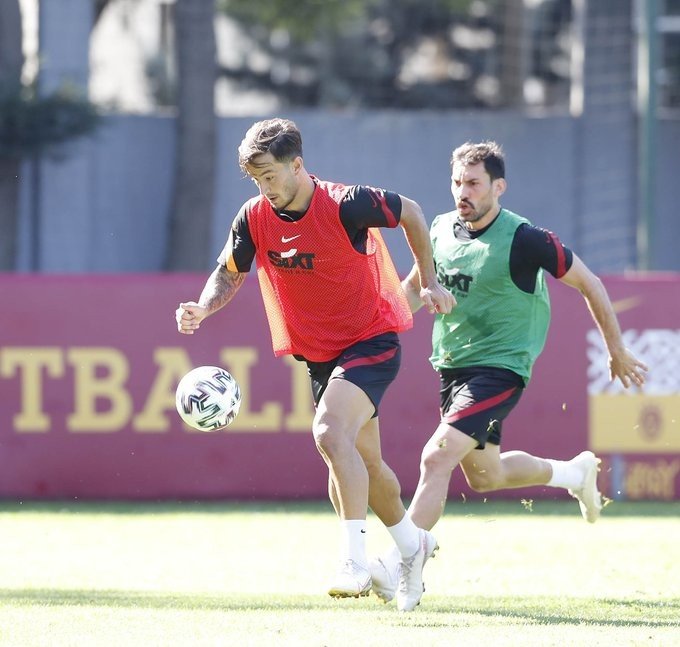 Galatasaray, Alanyaspor maçı hazırlıklarını sürdürdü