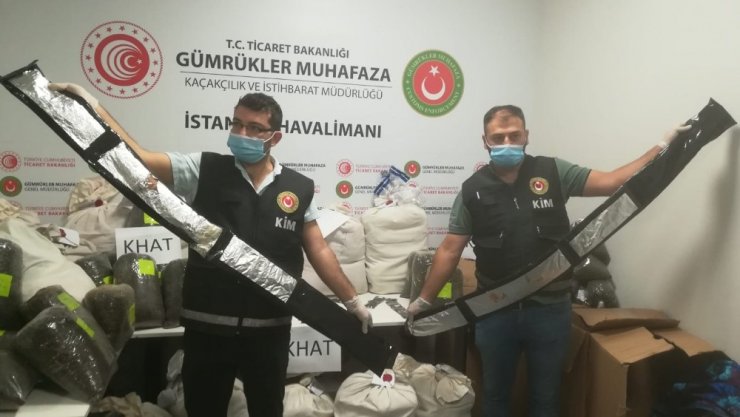 İstanbul Havalimanı’nda 420 kg uyuşturucu yakalandı