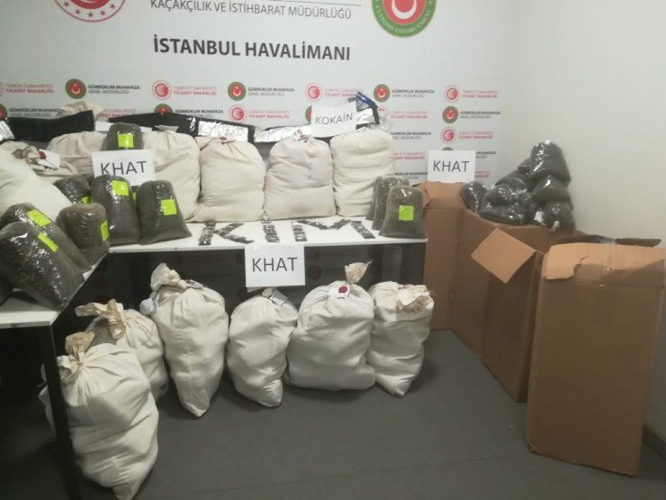 İstanbul Havalimanı’nda 420 kg uyuşturucu yakalandı