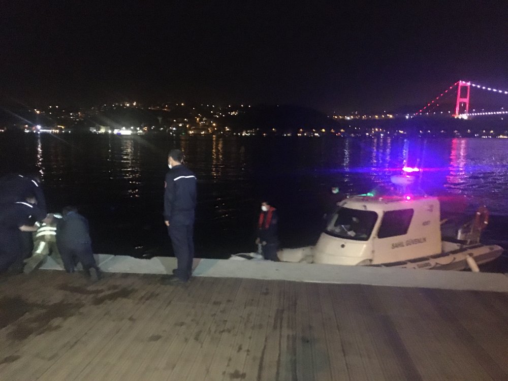 İstanbul'da denize düşen kadın kurtarıldı