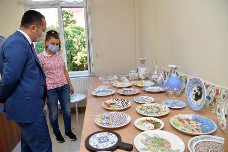 Kırsal alanda ve kentte yaşayanlara el sanatları kursu