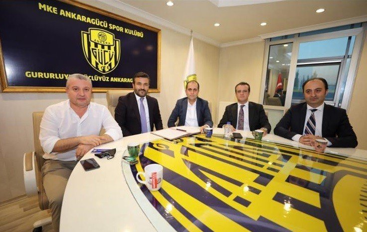 Mahmood Coffee Ankaragücü’nün forma sponsoru oldu