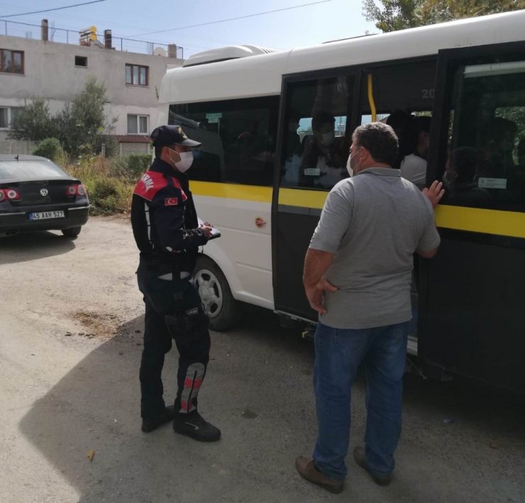 Manisa’da jandarmadan drone destekli çifte denetim