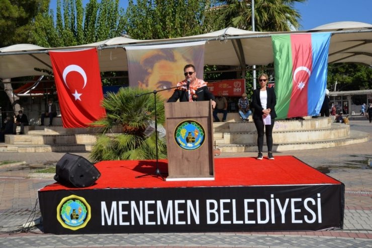 Menemen’den Azerbaycan’a "Yanınızdayız" mesajı