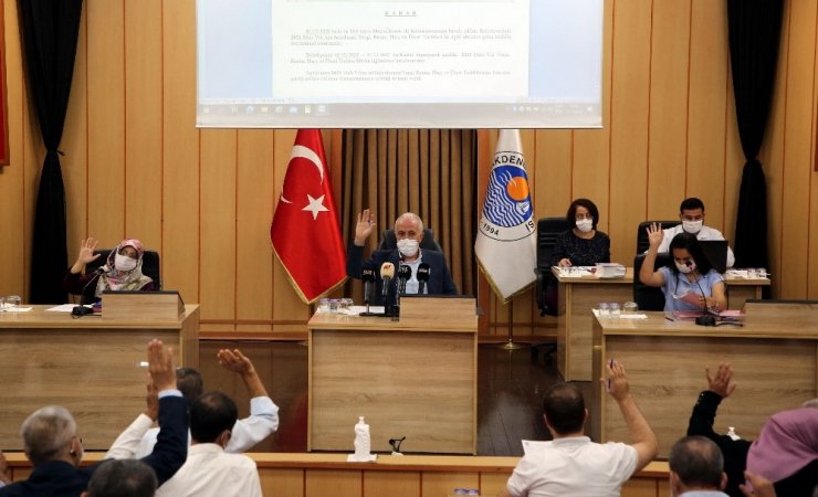 Akdeniz Belediyesi’nin 2021 yılı mali bütçesi kabul edildi