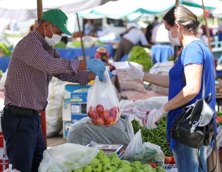Sincan’da köylü pazarlarına yoğun ilgi