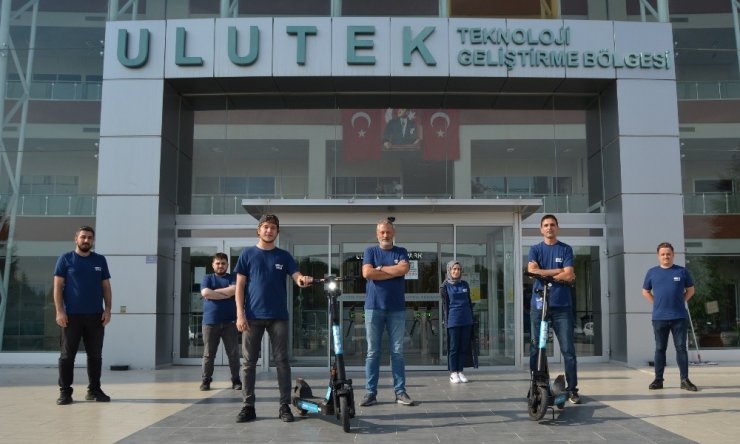 Yerli yazılıma sahip ‘Hey! Scooter’lar Bursa yollarında