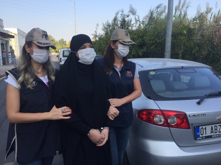 Kırmızı bültenle aranan DEAŞ’lı kadın yakalandı