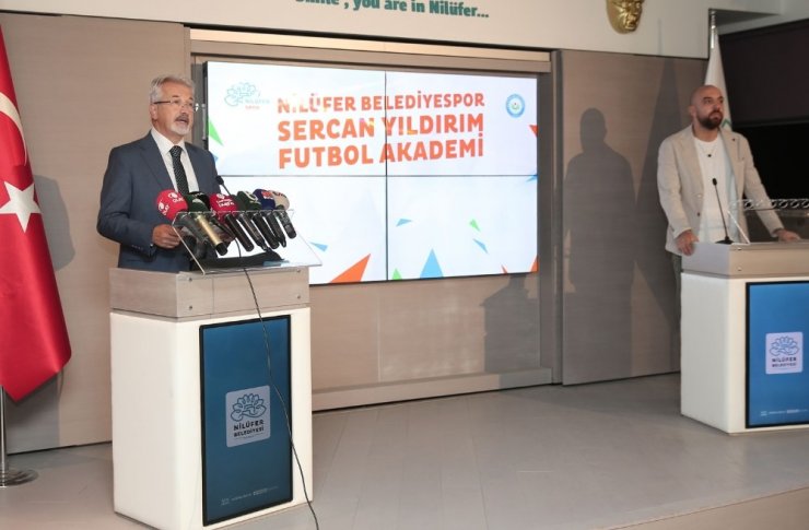 “Nilüfer Belediyespor Sercan Yıldırım Futbol Akademi” açılıyor