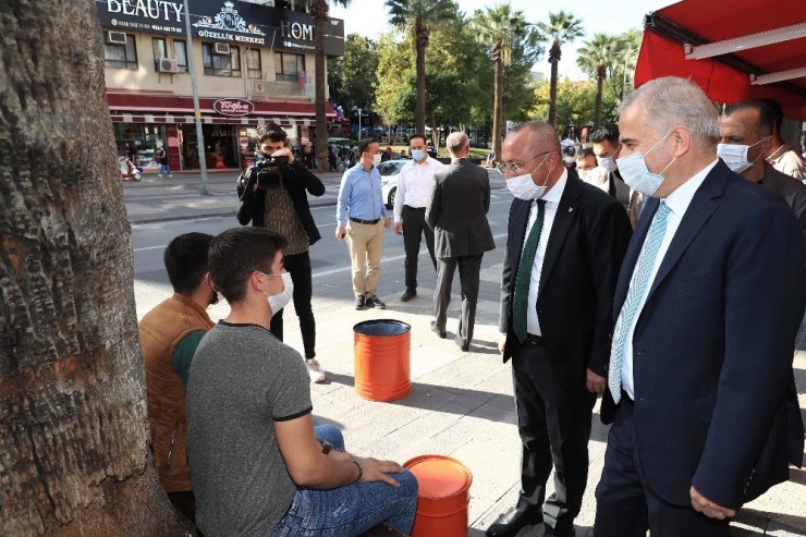 Denizli’de korona virüs denetimleri sürüyor