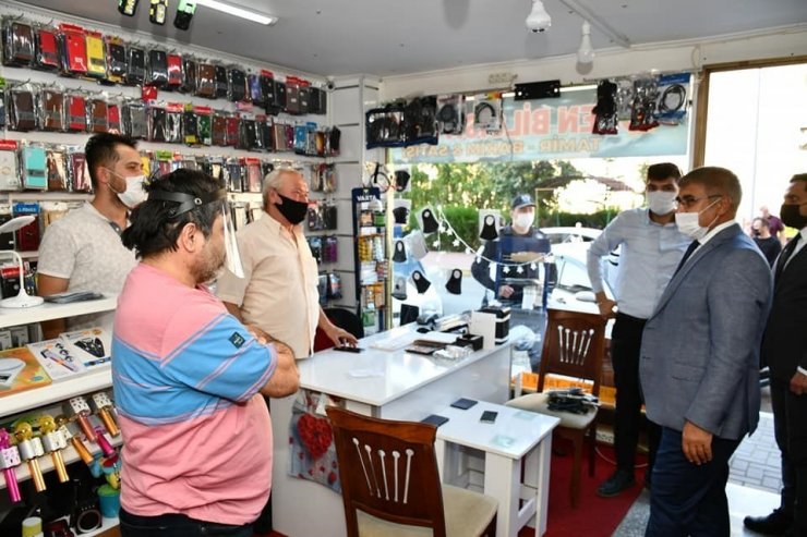 Korona virüs denetimleri Yenice ilçesinde devam etti