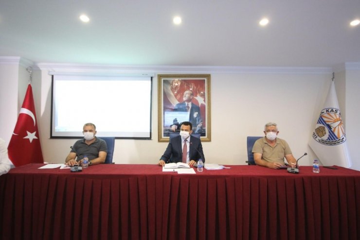 Kaş Belediyesinin 2021 yılı bütçesi kabul edildi