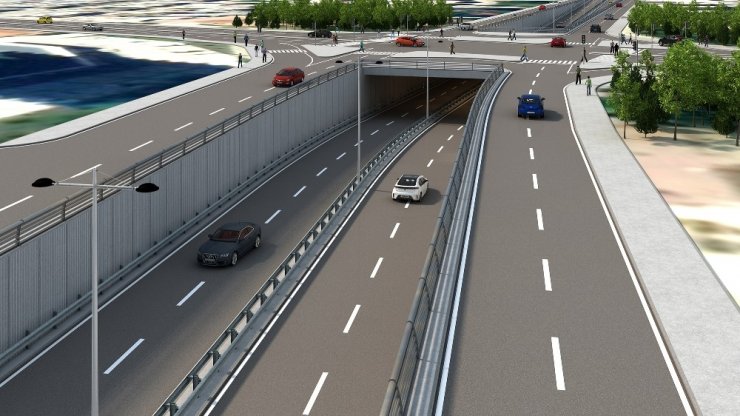 Forum katlı kavşağının temeli atılıyor